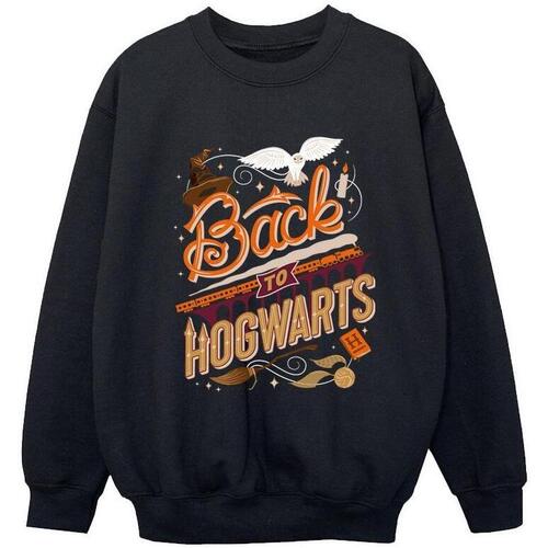 textil Niña Sudaderas Harry Potter Back To Hogwarts Negro