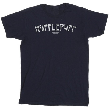 textil Niño Camisetas manga corta Harry Potter Hufflepuff Logo Azul
