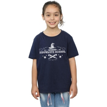 textil Niña Camisetas manga larga Harry Potter BI21008 Azul