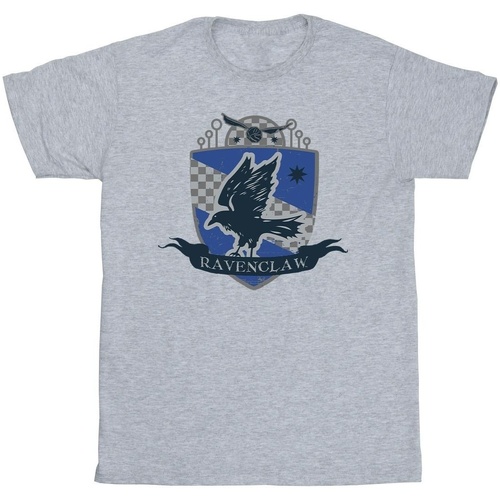 textil Niño Camisetas manga corta Harry Potter Ravenclaw Chest Badge Gris