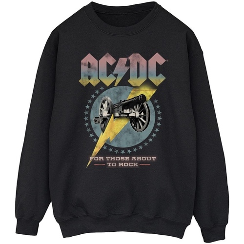 textil Hombre Sudaderas Acdc For Those About To Rock Negro