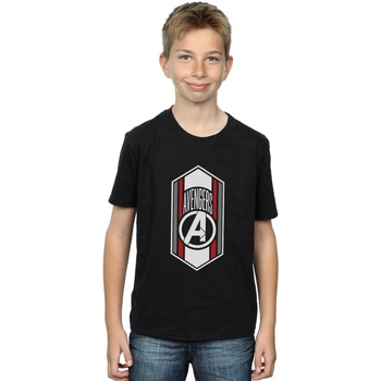 textil Niño Tops y Camisetas Marvel Avengers Endgame Team Icon Negro