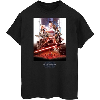 textil Mujer Camisetas manga larga Star Wars: The Rise Of Skywalker Star Wars The Rise Of Skywalker Poster Negro