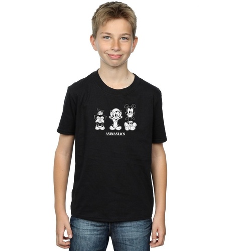 textil Niño Tops y Camisetas Animaniacs Three Evils Negro