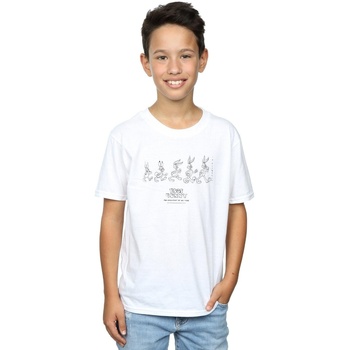 textil Niño Tops y Camisetas Dessins Animés BI23638 Blanco