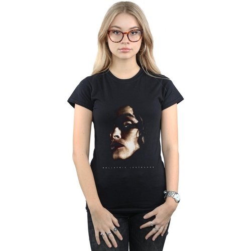 textil Mujer Camisetas manga larga Harry Potter Bellatrix Lestrange Portrait Negro