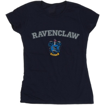 textil Mujer Camisetas manga larga Harry Potter Ravenclaw Crest Azul