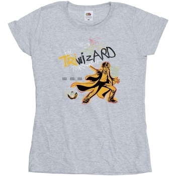 textil Mujer Camisetas manga larga Harry Potter Triwizard Poster Gris