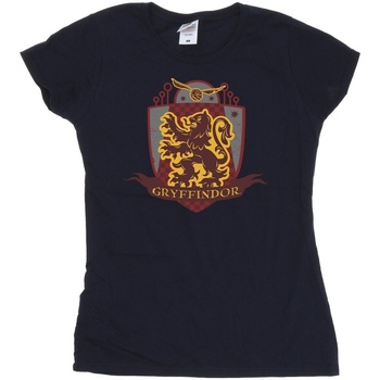 textil Mujer Camisetas manga larga Harry Potter Gryffindor Chest Badge Azul
