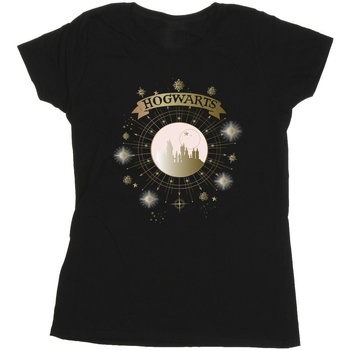 textil Mujer Camisetas manga larga Harry Potter Hogwarts Yule Ball Negro