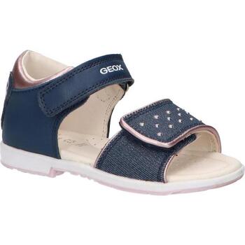Zapatos Niña Sandalias Geox B3521A 08509 B VERRED Azul
