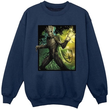 textil Niño Sudaderas Marvel Guardians Of The Galaxy Groot Forest Energy Azul