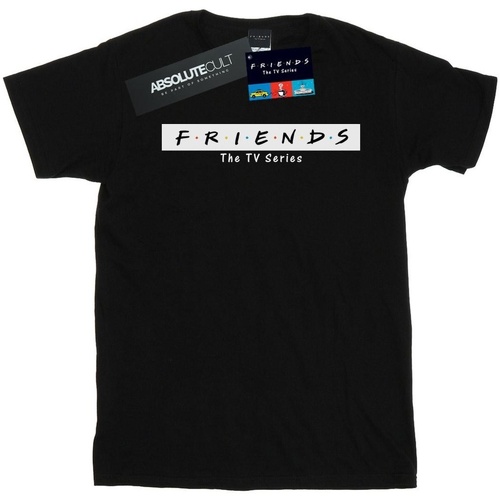 textil Niña Camisetas manga larga Friends Logo Block Negro