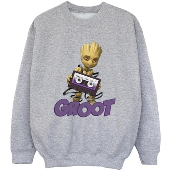 textil Niño Sudaderas Guardians Of The Galaxy Groot Casette Gris