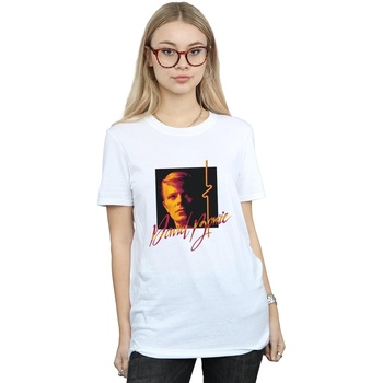 textil Mujer Camisetas manga larga David Bowie Photo Angle 90s Blanco
