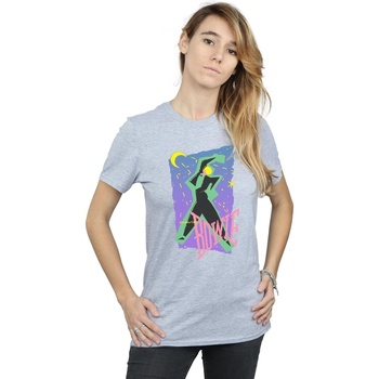 textil Mujer Camisetas manga larga David Bowie Moonlight Dance Gris