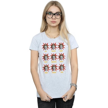 textil Mujer Camisetas manga larga Elf Buddy Moods Gris