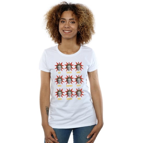 textil Mujer Camisetas manga larga Elf Buddy Moods Blanco