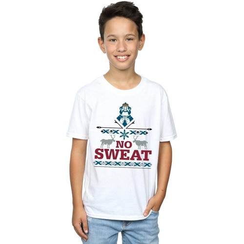 textil Niño Camisetas manga corta Disney Frozen Oaken No Sweat Blanco