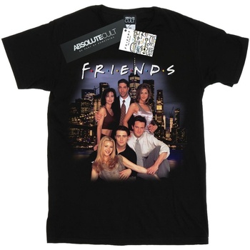 textil Niña Camisetas manga larga Friends Homage Group Photo Negro