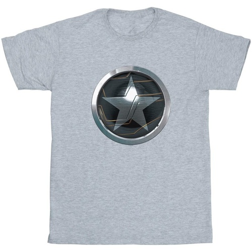 textil Niño Camisetas manga corta Marvel The Falcon And The Winter Soldier Chest Star Gris