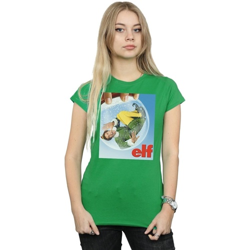 textil Mujer Camisetas manga larga Elf BI19325 Verde