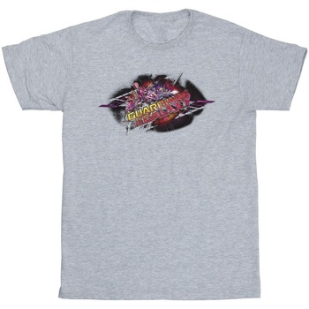 textil Niño Camisetas manga corta Marvel Guardians Of The Galaxy Group Pose Gris