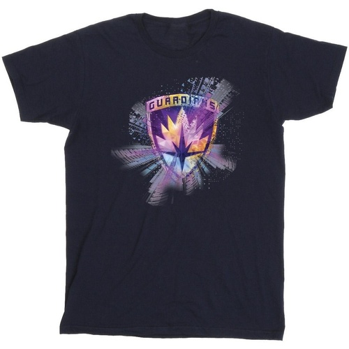 textil Niño Camisetas manga corta Marvel Guardians Of The Galaxy Abstract Star Lord Azul