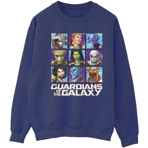 textil Mujer Sudaderas Guardians Of The Galaxy Character Squares Azul