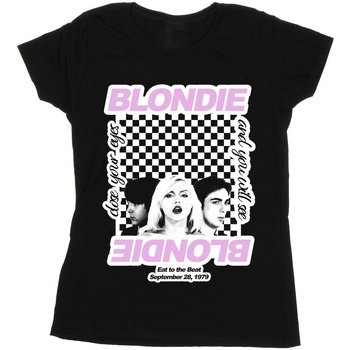 textil Mujer Camisetas manga larga Blondie Checked Eat To The Beat Negro