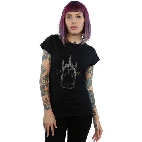 textil Mujer Camisetas manga larga Fantastic Beasts Pick A Side Negro