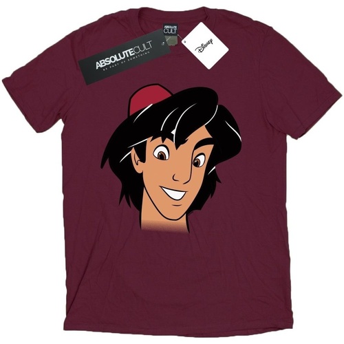 textil Hombre Camisetas manga larga Disney Aladdin Headshot Multicolor