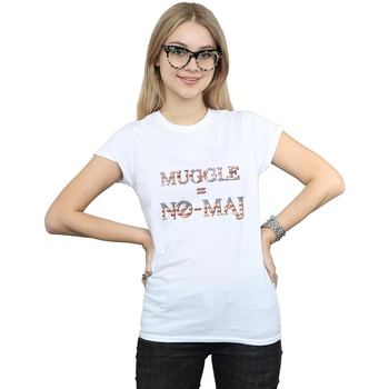 textil Mujer Camisetas manga larga Fantastic Beasts BI20150 Blanco