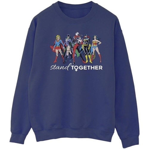 textil Hombre Sudaderas Dc Comics Women Of DC Stand Together Azul