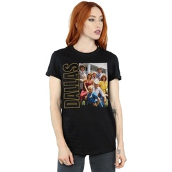 textil Mujer Camisetas manga larga Dallas Ewing Family Photo Negro