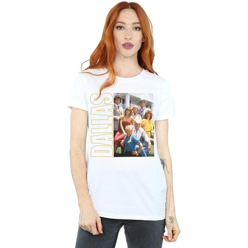 textil Mujer Camisetas manga larga Dallas BI20346 Blanco