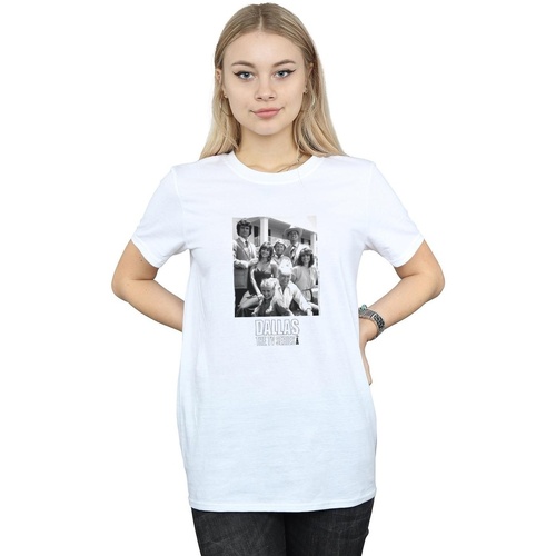 textil Mujer Camisetas manga larga Dallas BI20365 Blanco