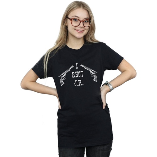 textil Mujer Camisetas manga larga Dallas BI20366 Negro