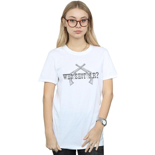 textil Mujer Camisetas manga larga Dallas BI20387 Blanco