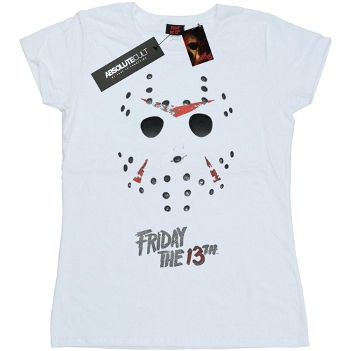 textil Mujer Camisetas manga larga Friday 13Th Jason Hockey Mask Blanco
