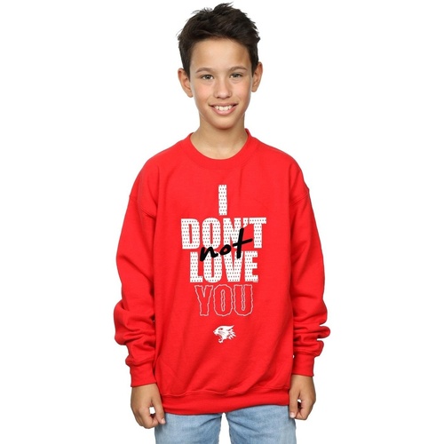 textil Niño Sudaderas Disney High School Musical The Musical Not Love You Rojo