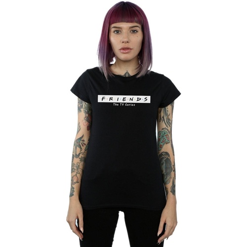 textil Mujer Camisetas manga larga Friends BI21005 Negro