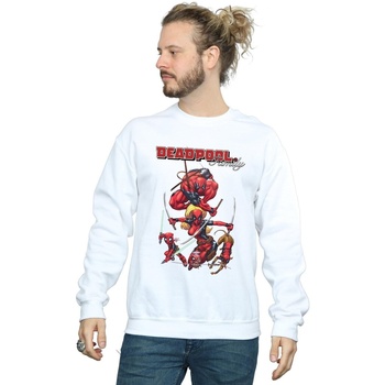textil Hombre Sudaderas Marvel Deadpool Family Blanco