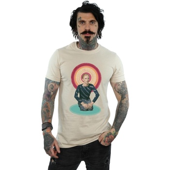 textil Hombre Camisetas manga larga David Bowie Kneeling Halo Multicolor