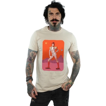 textil Hombre Camisetas manga larga David Bowie BI21095 Multicolor