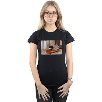 textil Mujer Camisetas manga larga Friends Boat Photo Negro