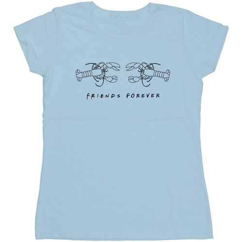 textil Mujer Camisetas manga larga Friends Lobster Logo Azul