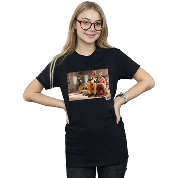 textil Mujer Camisetas manga larga Elf Family Shot Negro