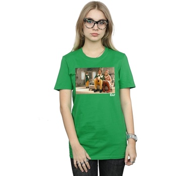 textil Mujer Camisetas manga larga Elf Family Shot Verde
