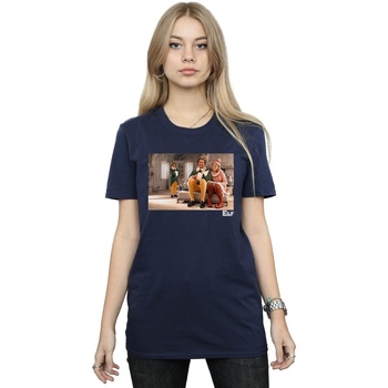 textil Mujer Camisetas manga larga Elf Family Shot Azul